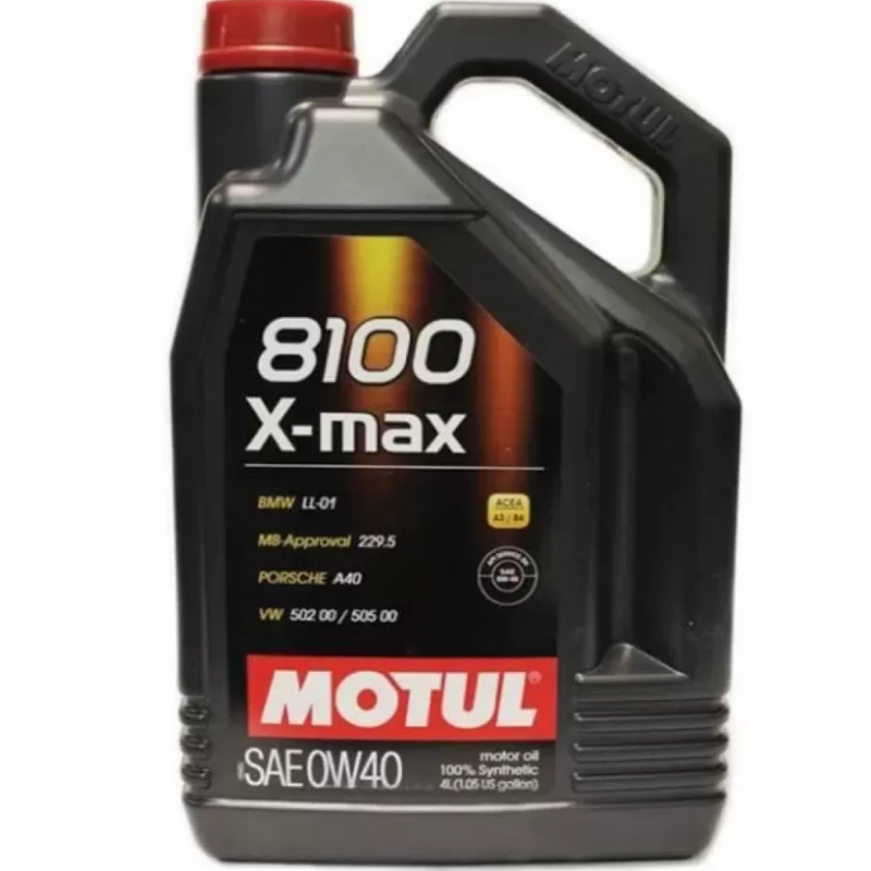 Двигателно масло Motul 8100 X-MAX 0W40 4L