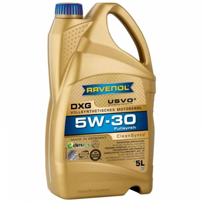 Двигателно масло Ravenol DXG 5W30 5L