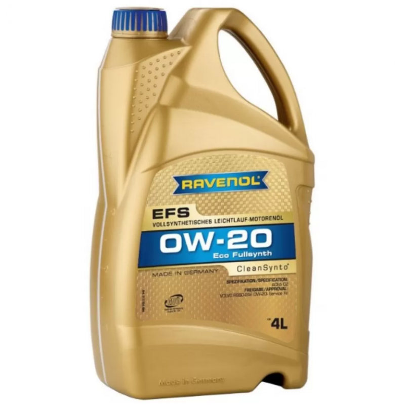Двигателно масло Ravenol EFS Eco Fullsynth 0W20 4L