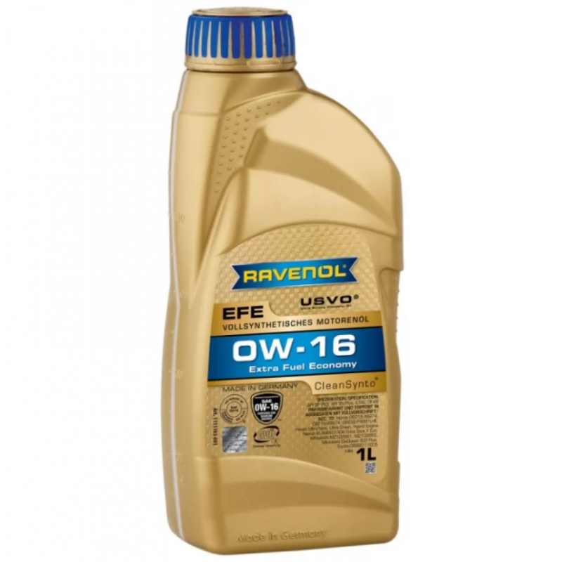 Двигателно масло Ravenol EXTRA FUEL ECONOMY EFE 0W16 1L
