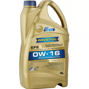 Двигателно масло Ravenol EXTRA FUEL ECONOMY EFE 0W16 4L