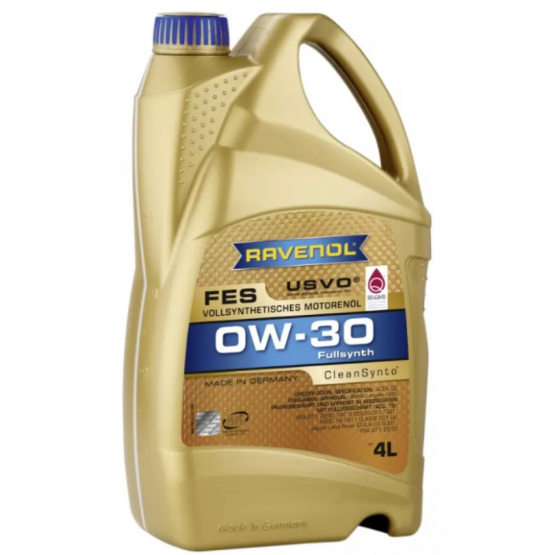 Двигателно масло Ravenol FES 0W30 4L