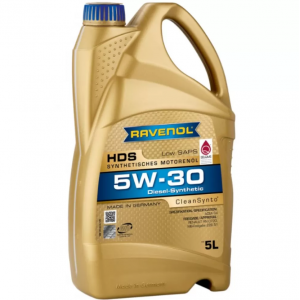 Двигателно масло Ravenol HDS Hydrocrack Diesel Specific 5W30 5L