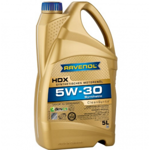 Двигателно масло Ravenol HDX 5W30 5L