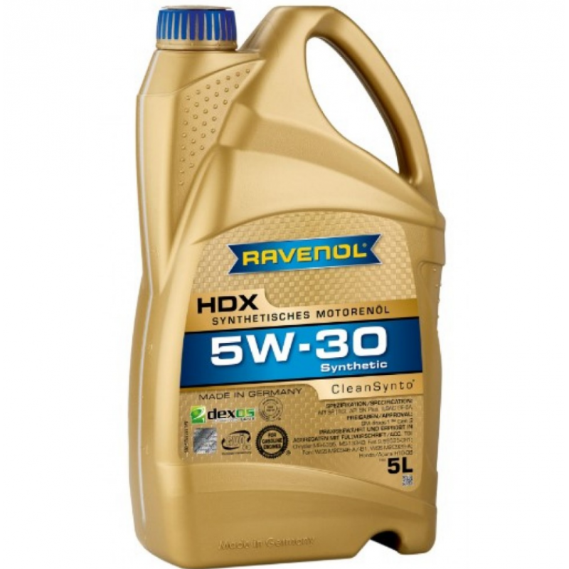 Двигателно масло Ravenol HDX 5W30 5L