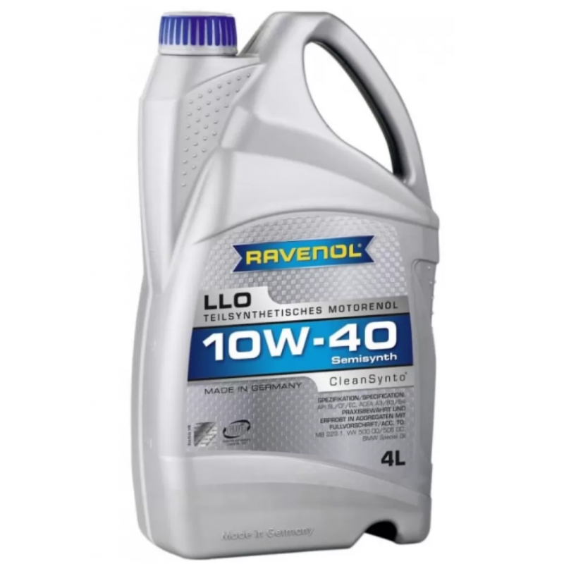 Двигателно масло Ravenol LLO 10W40 4L
