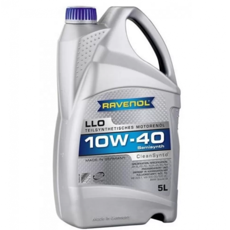 Двигателно масло Ravenol LLO 10W40 5L