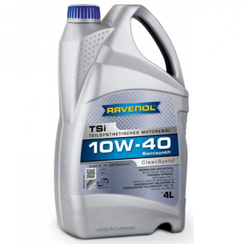 Двигателно масло Ravenol TSI 10W40 4L