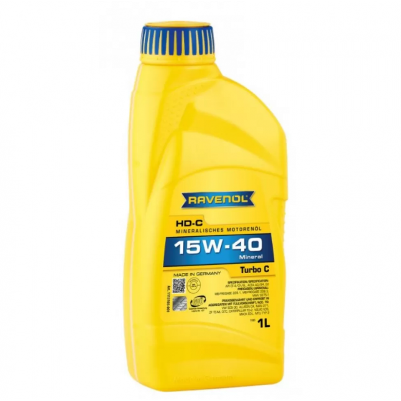 Двигателно масло Ravenol Turbo-C HD-C 15W40 1L