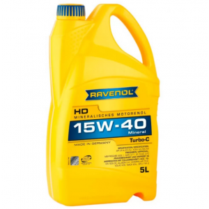 Двигателно масло Ravenol Turbo-C HD-C 15W40 5L
