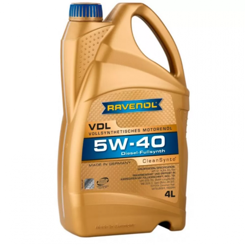 Двигателно масло Ravenol VDL 5W40 4L