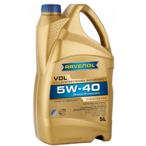 Двигателно масло Ravenol VDL 5W40 5L