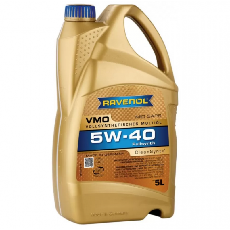Двигателно масло Ravenol VMO 5W40 5L
