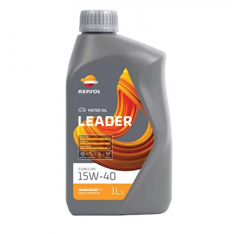 Двигателно масло Repsol Leader INYECCION 15W40 1L