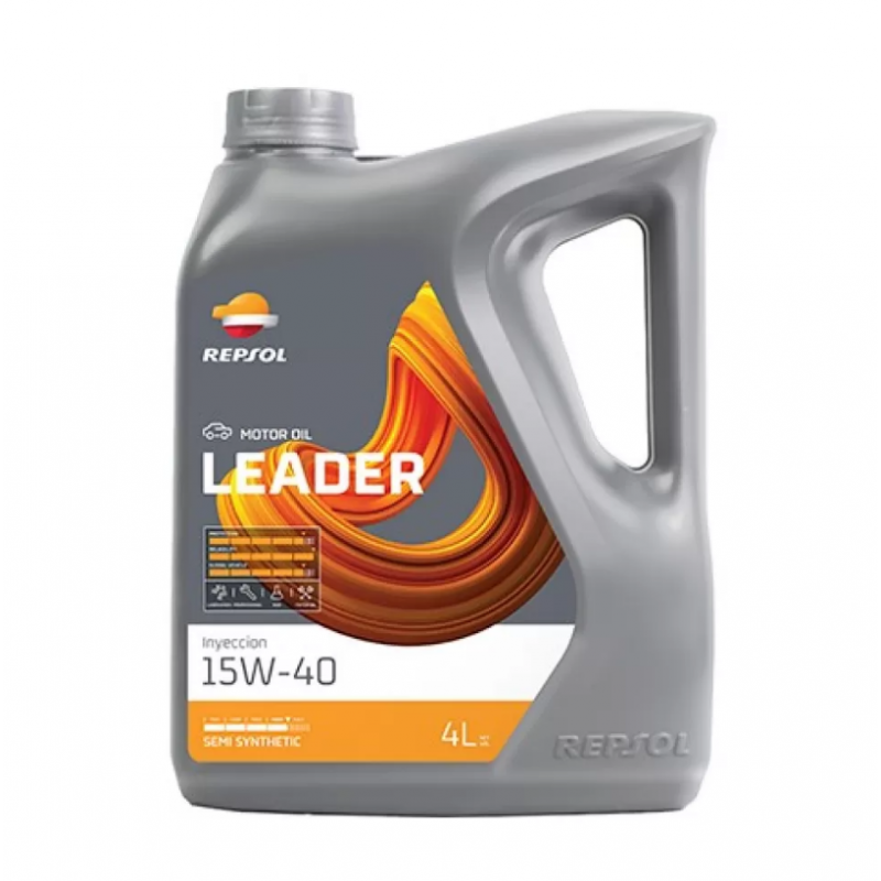 Двигателно масло Repsol Leader INYECCION 15W40 4L
