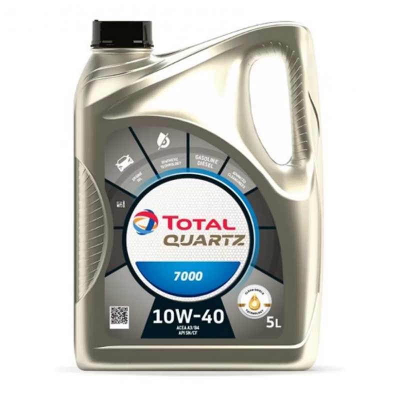 Двигателно масло Total Quartz 7000 10W40 5L