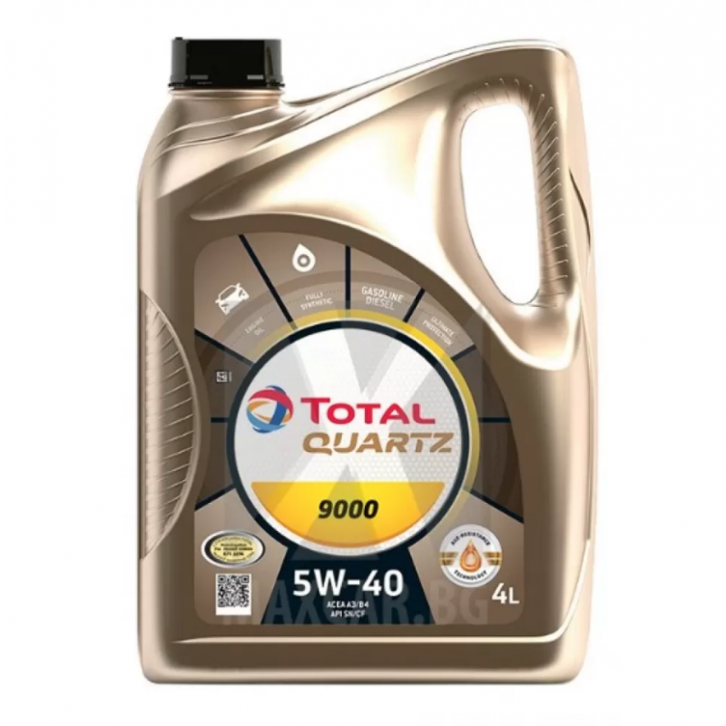 Двигателно масло Total Quartz 9000 5W40 4L