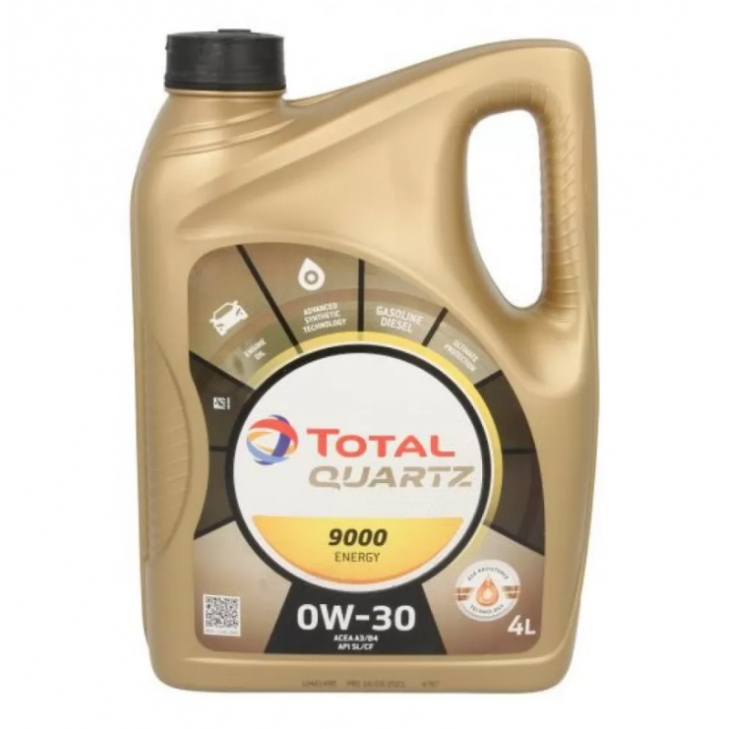 Двигателно масло Total Quartz 9000 ENERGY 0W30 4L