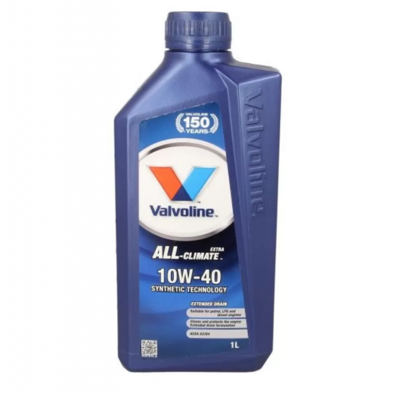 Двигателно масло Valvoline ALL CLIMATE 10W40 1L