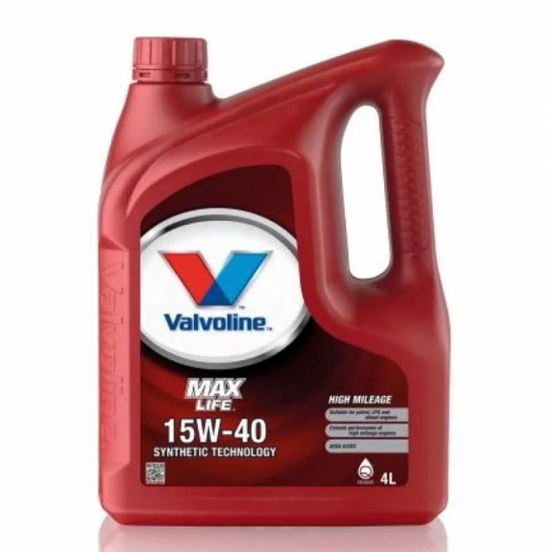 Двигателно масло Valvoline MAXLIFE 15W40 4L