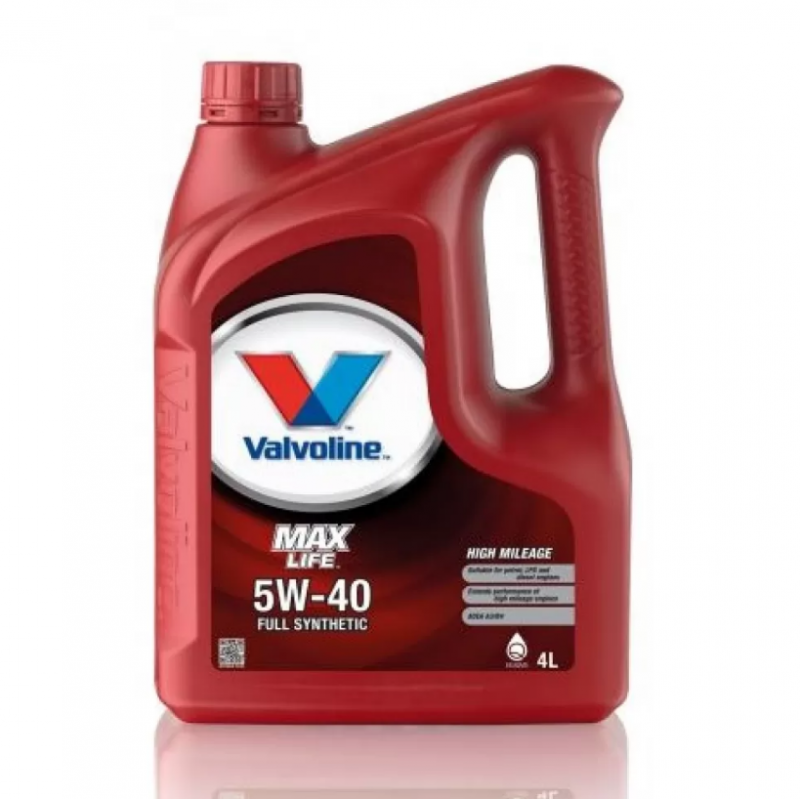 Двигателно масло Valvoline MAXLIFE 5W40 4L