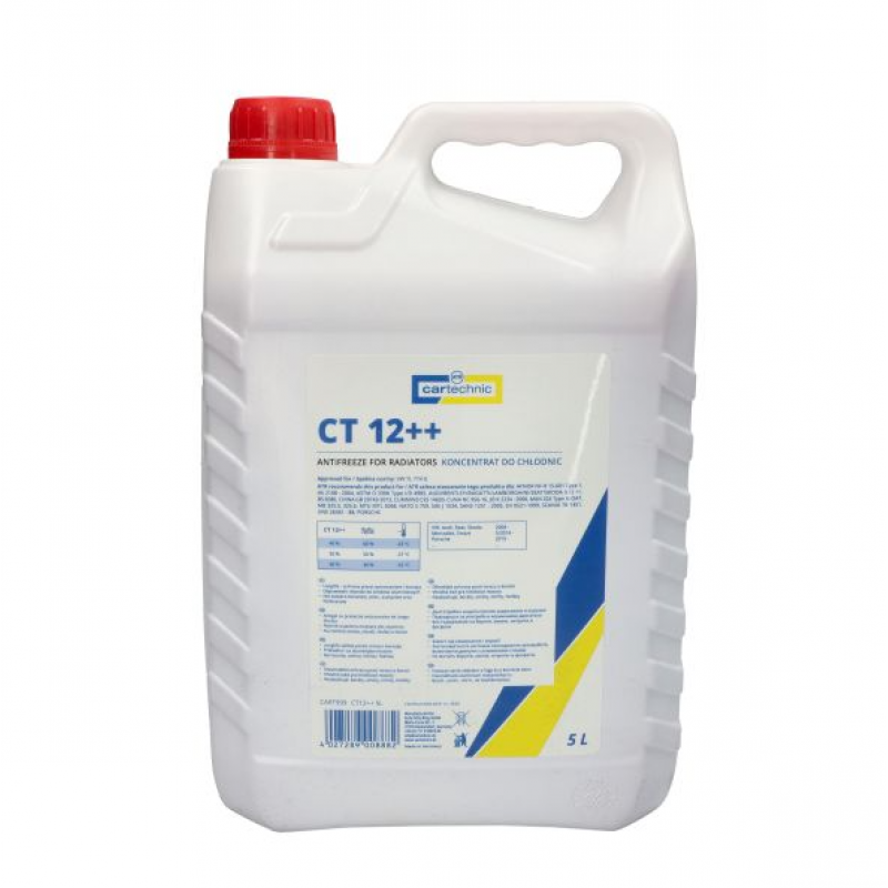 Антифриз концентрат CART999 CT12 ++ 5L