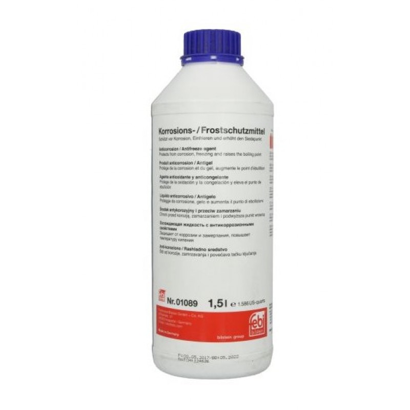 Антифриз FEBI син 1.5L 01089