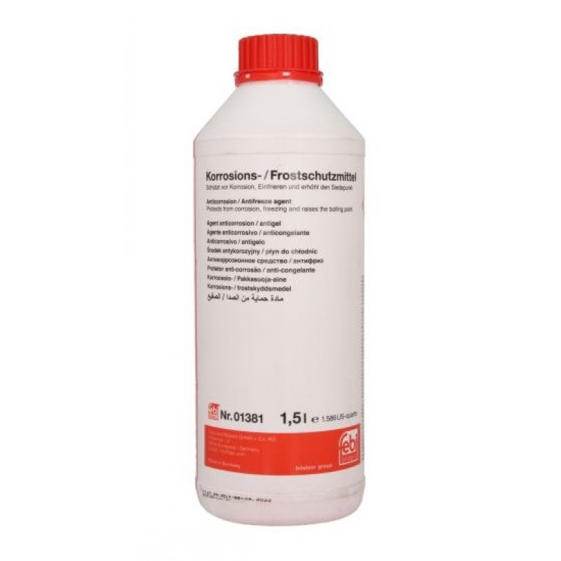 Антифриз FEBI червен 1.5L 01381
