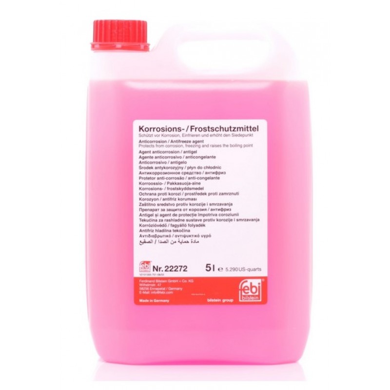 Антифриз FEBI червен 5L 22272