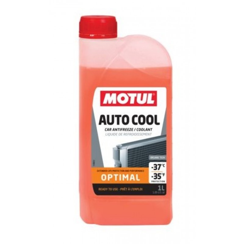 Антифриз Motul оранжев 1L Auto Cool Optimal -37C